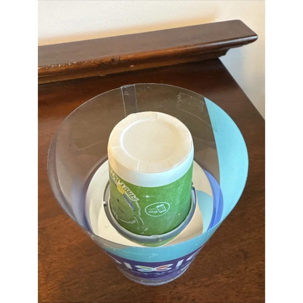 Dixie Dual Size Cup Dispenser 3oz 5oz With 20 Cups Bathroom